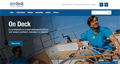 Desktop Screenshot of on-deck.nl